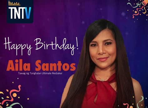 aila santos age|Happy Birthday Aila Santos! From .